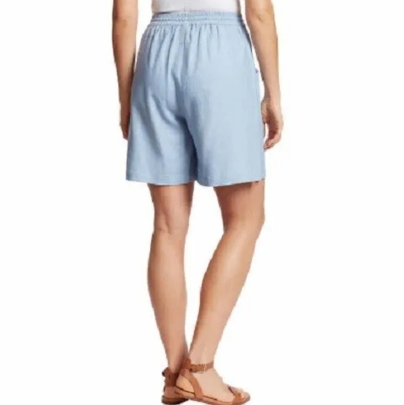 Gloria Vanderbilt Sport Gisella Ladies' Linen Blend Short Size S - Picture 11 of 16